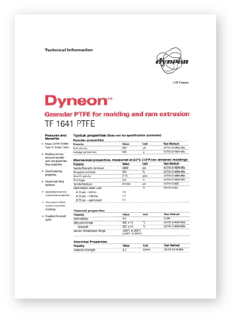 테프론(교반기날)성적서